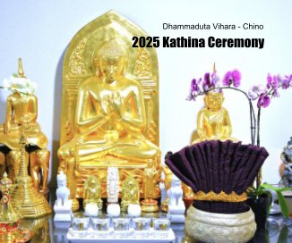 2025 Kathina Ceremony book cover